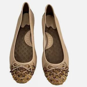 Born karmina beige ballerina flats